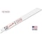 Gator Reciprocating Saw Blade, 8 in x 3/4 in x 10/14 TPI, Heavy Duty Metal/Wood Cutting, 10PK 12027-10 - alternate 1